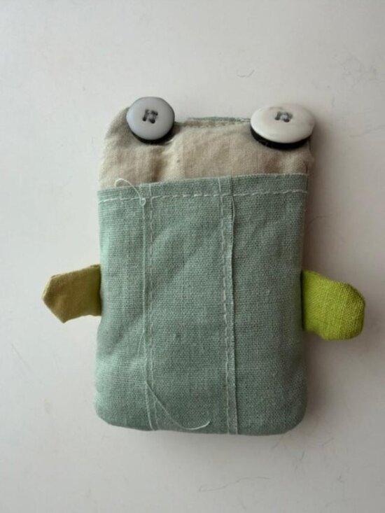 Anthropologie Other - Fun Frog Pocket for You or Your Daughter to Carry Keys or a Credit Card or Phone